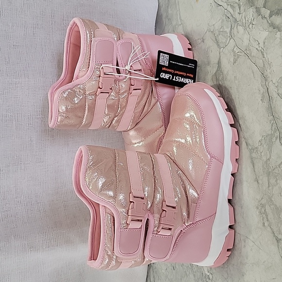 Girls Winter Boots Non-Slip Warm Snow-Resistant Girls Boots - Picture 5 of 10